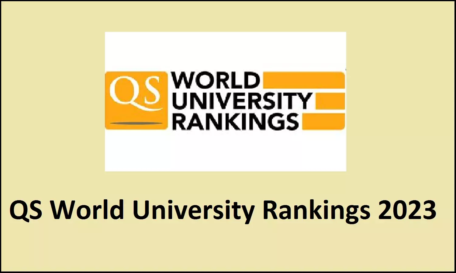 QS World University Rankings 2023 में इस बार IISc-Bengaluru रैकिंग में सबसे आगे निकला, IIT को भी छोड़ा पीछे QS World University Rankings 2023 में इस बार IISc-Bengaluru रैकिंग में सबसे आगे निकला, IIT को भी छोड़ा पीछे