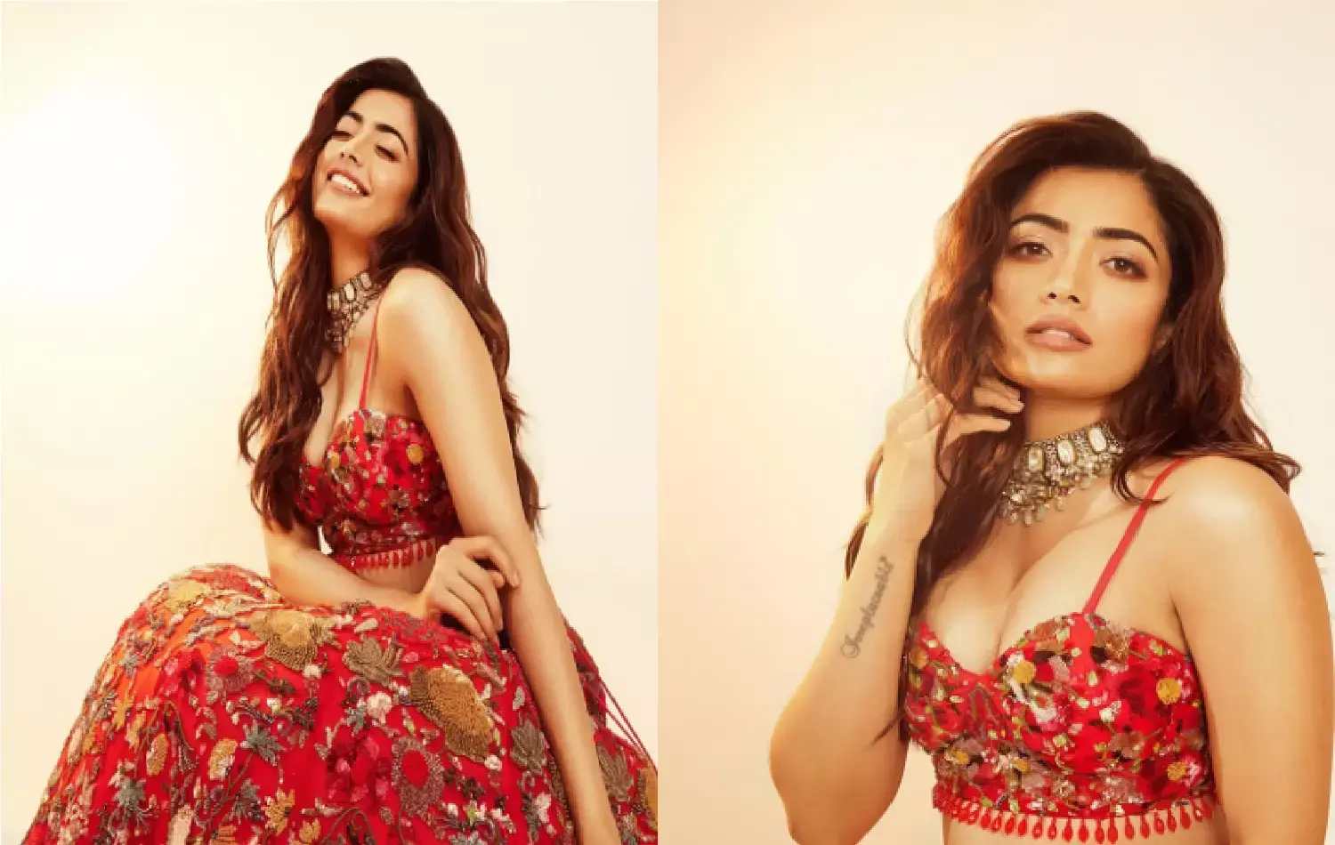 Rashmika Mandana ने देसी लुक में बिखेरा सोशल मीडिया पर अपना जलवा Rashmika Mandana ने देसी लुक में बिखेरा सोशल मीडिया पर अपना जलवा