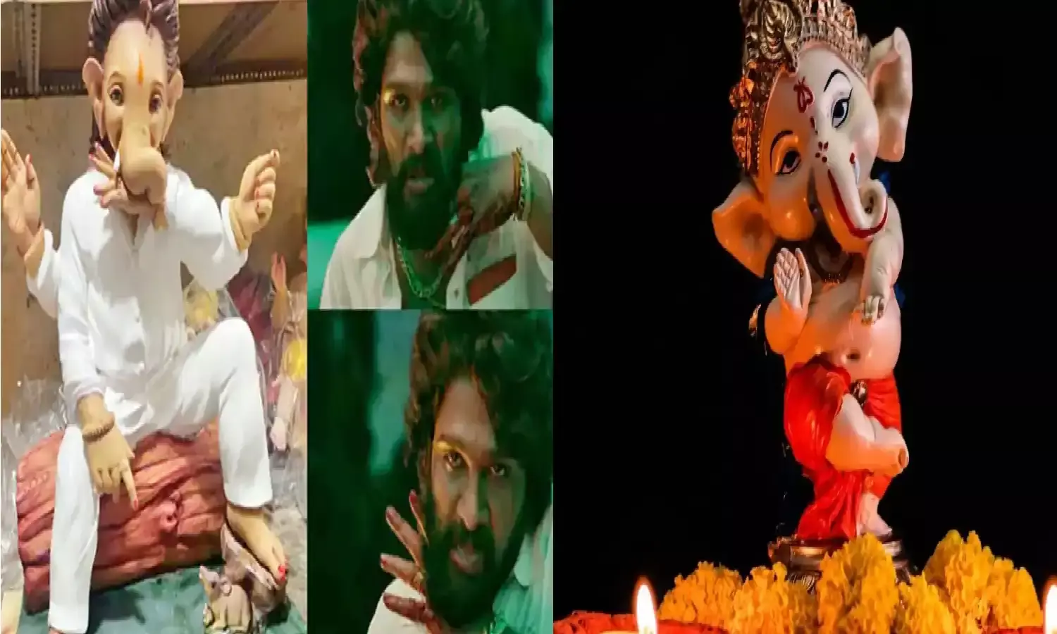Ganesh Chaturthi 2022: अलग-अलग स्वरूप में पंडालो में विराजे भगवान श्रीगणेश, पुष्पा राज जैसी बनी मूर्तियाँ Ganesh Chaturthi 2022: अलग-अलग स्वरूप में पंडालो में विराजे भगवान श्रीगणेश, पुष्पा राज जैसी बनी मूर्तियाँ