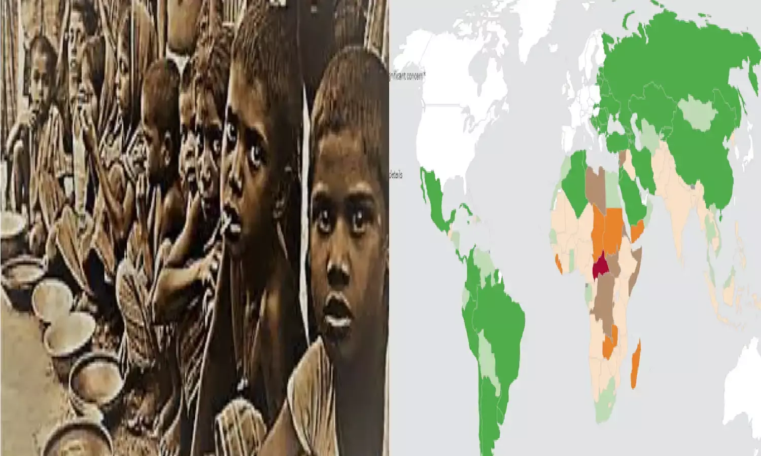 Hunger Index 2022 में भारत से आगे निकला पाकिस्तान व श्रीलंका, देखे रैंकिंग Hunger Index 2022 में भारत से आगे निकला पाकिस्तान व श्रीलंका, देखे रैंकिंग