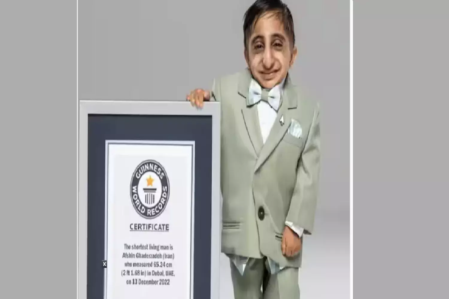 Worlds Shortest Man : दुनिया का सबसे छोटा आदमी, जिसकी हाइट कपड़े के बैंग के समान होगी Worlds Shortest Man : दुनिया का सबसे छोटा आदमी, जिसकी हाइट कपड़े के बैंग के समान होगी