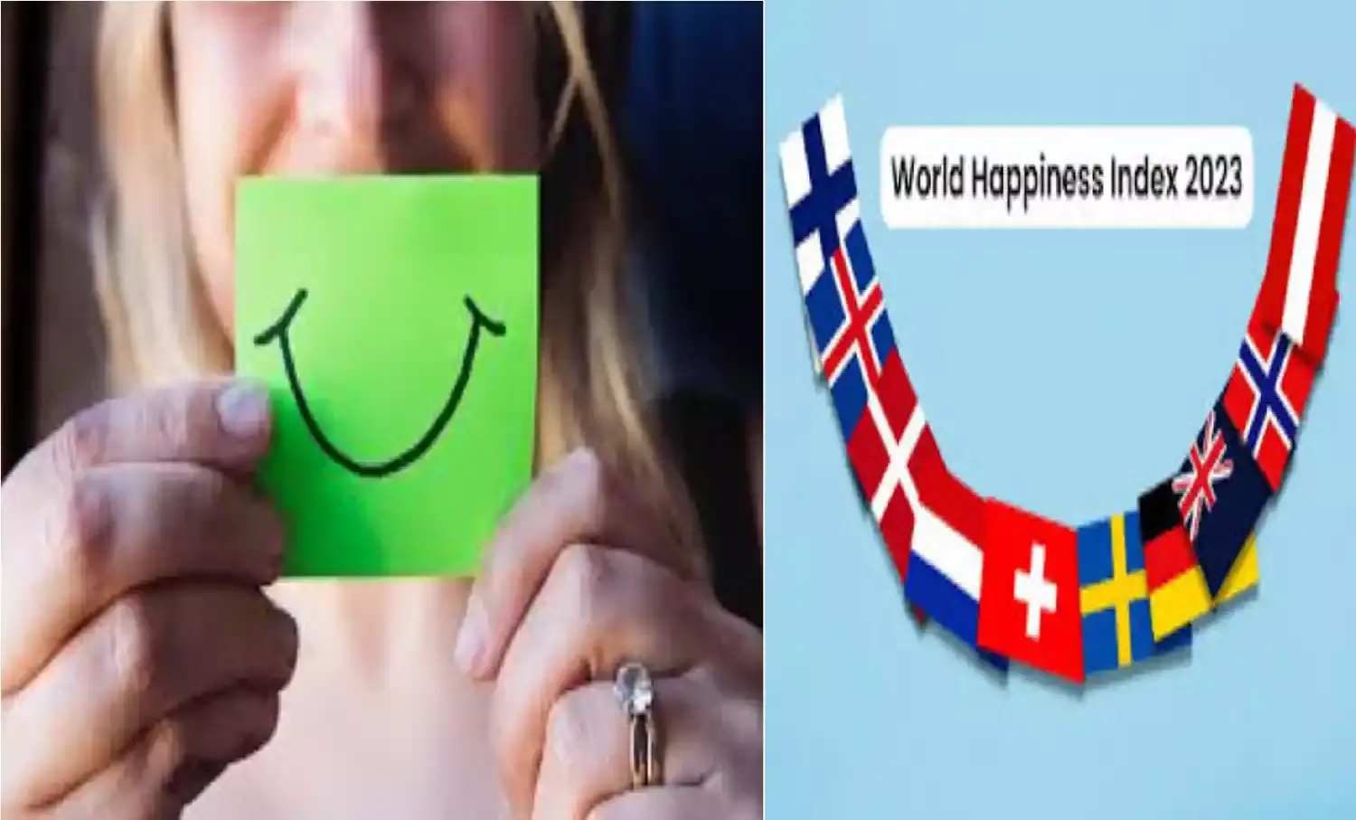 World Happiness Report 2023 : इन देशो के लोग रहते सबसे ज्यादा खुश, जानिए भारत का स्थान World Happiness Report 2023 : इन देशो के लोग रहते सबसे ज्यादा खुश, जानिए भारत का स्थान