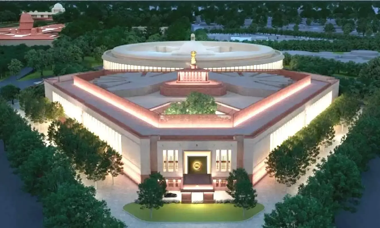 New Parliament : नए संसद में 420 नंबर की सीट पर क्या लिखा हैं, जानिए New Parliament : नए संसद में 420 नंबर की सीट पर क्या लिखा हैं, जानिए